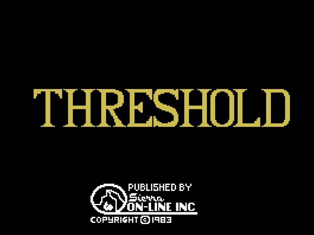 Title Screen of Threshold for Colecovision